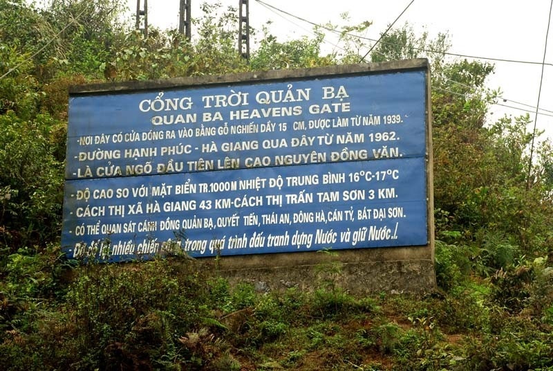 Cổng trời Quản Bạ Hà Giang