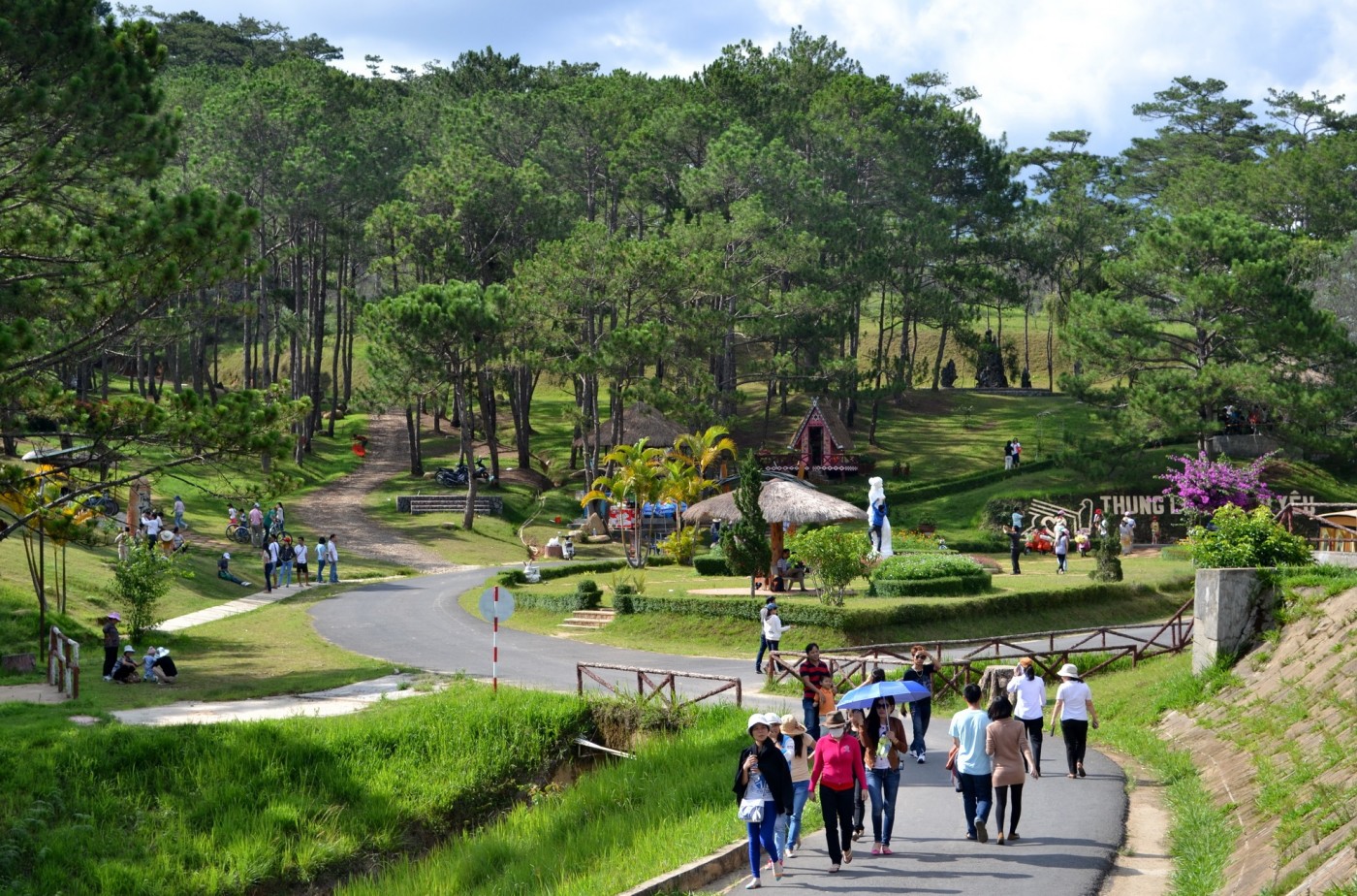 Thung lũng tình yêu du lịch đà lạt