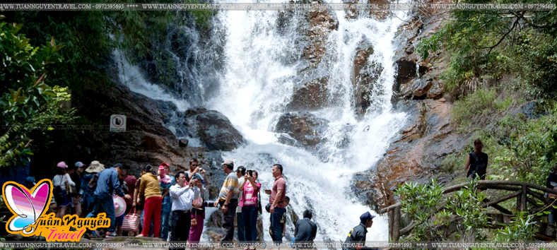 tour đà nẵng đà lạt tìm hiểu thác Datanla