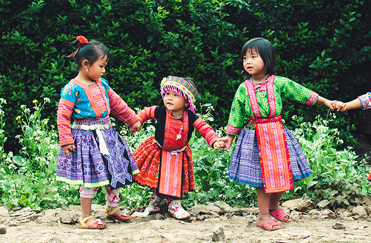 Vẻ đẹp hồn nhiên của những đứa trẻ ở Mai Châu