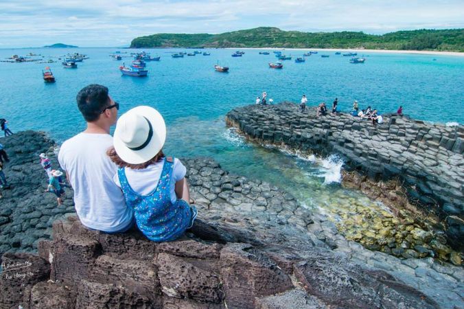 Ghềnh Đá Đĩa tại Phú Yên