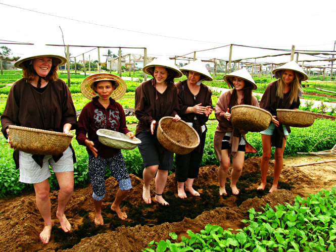 Làng rau Trà Quế Hội An