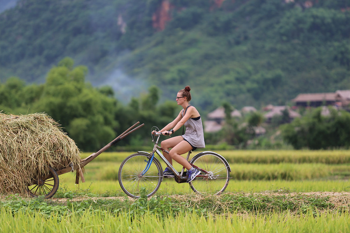 du lịch mai châu bằng xe đạp