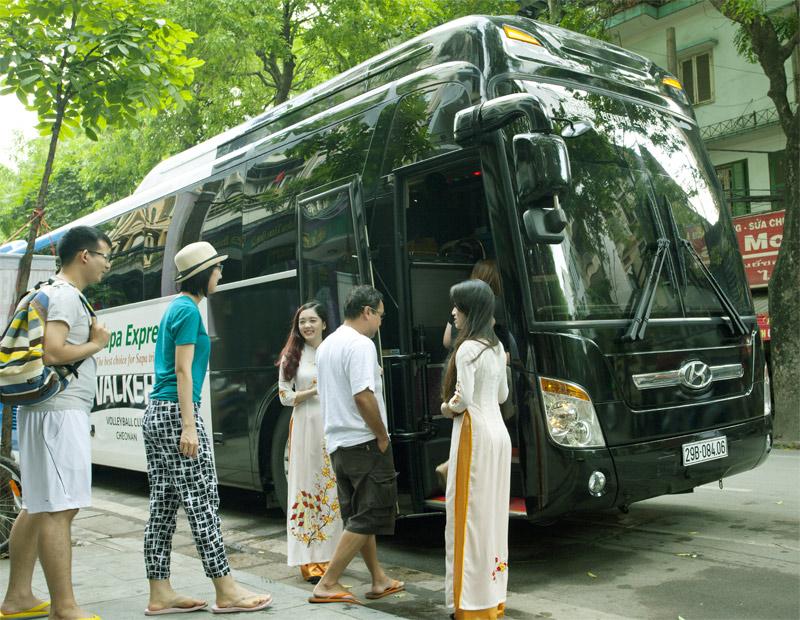 Xe khách đến những điểm du lịch Ninh Bình
