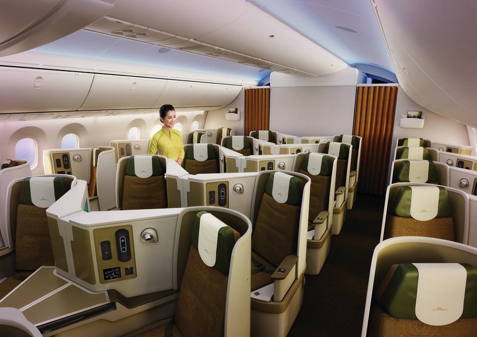 Chọn chỗ ngồi trên máy bay Vietnam Airlines