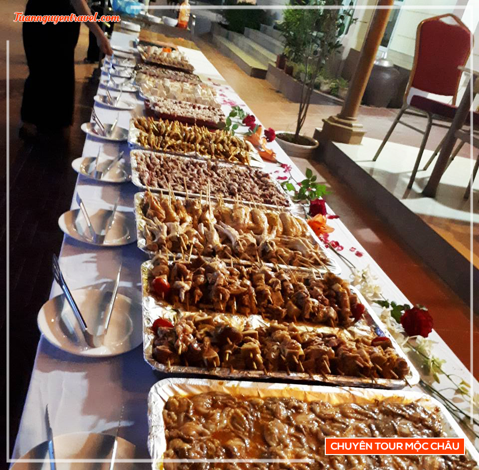 buffet mộc châu