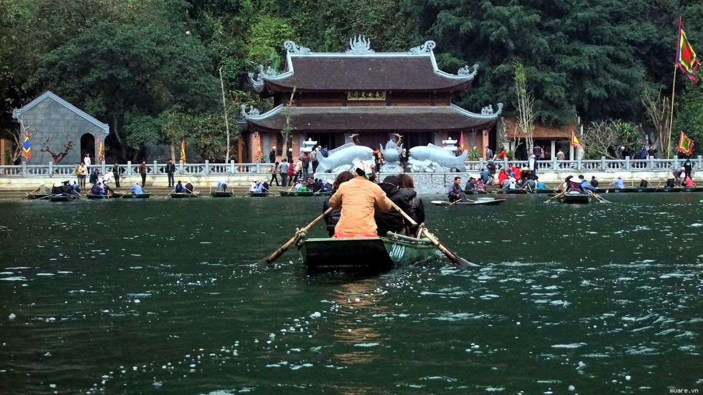 khu du lịch Tràng An ở Ninh Bình 