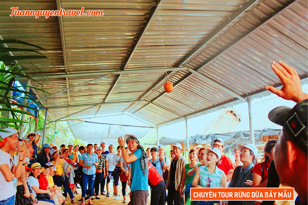 tour rừng dừa Bảy Mẫu