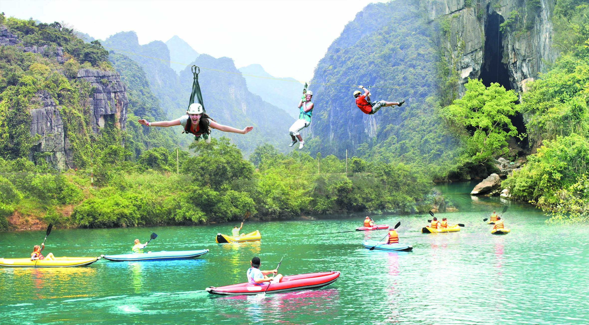 Vườn Quốc gia Phong Nha Kẻ Bàng Quảng Bình sẽ là địa điểm hấp dẫn