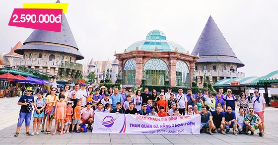 Tour du lịch Đà Nẵng 3 ngày 2 đêm "Siêu KM" dành cho khách đoàn