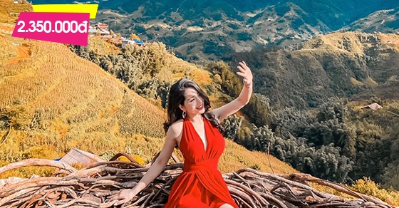 Tour Sapa - Cát Cát - Hàm Rồng - Thác Bạc - Thác Tình Yêu 3N4Đ (Tàu)